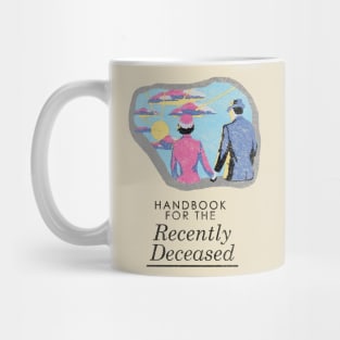 Handbook For The Recently Deceased - Light Distressed Mug